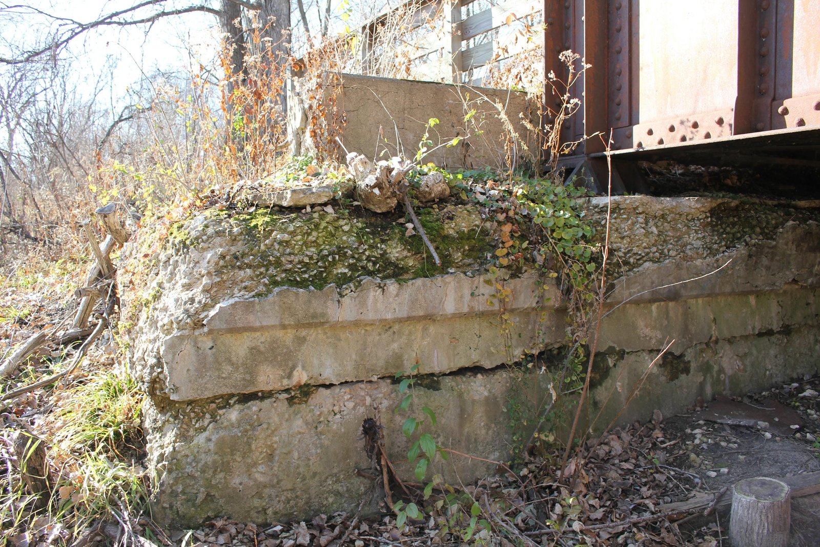 West abutment